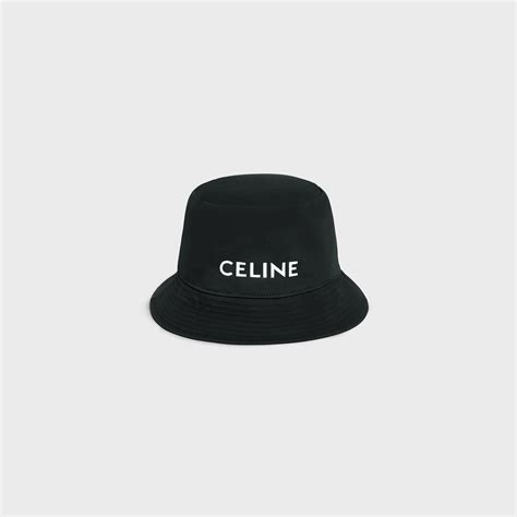 black celine bucket hat|embellished bucket hat.